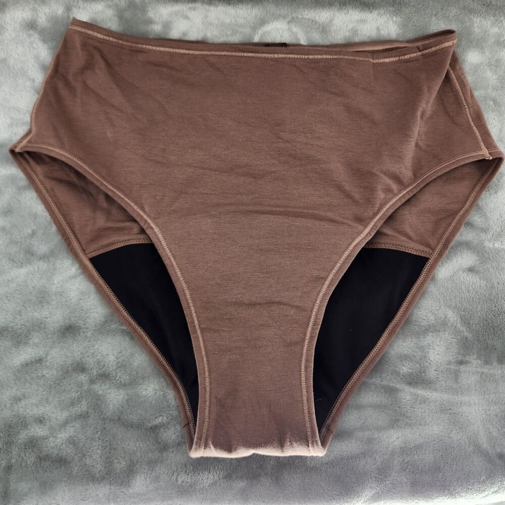 Skims Medium‎ Umber Period Panties Briefs BK-BIK-8685W NWT